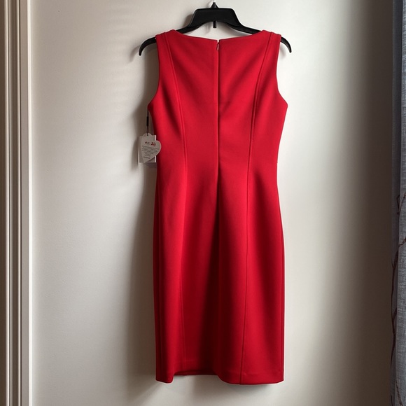 Calvin Klein Red Dress size 4 - Picture 9 of 10